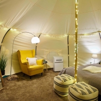 4 csillagos luxus sátor – Bakancslistán az ország egyik legizgalmasabb szálláshelye